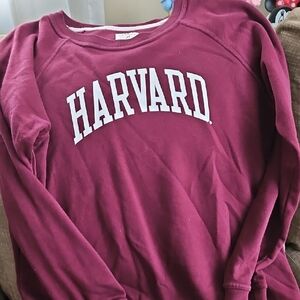League Women's Burgundy Harvard Sweater